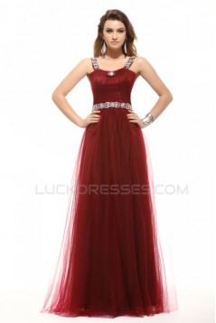 Sheath/Column Beaded Long Prom Evening Formal Party Dresses ED010022