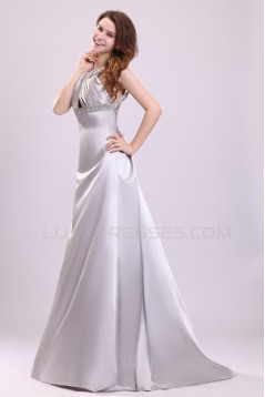 A-Line Beaded Long Prom Evening Formal Party Dresses ED010029