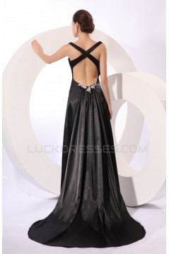 Long Black Prom Evening Formal Party Dresses ED010098