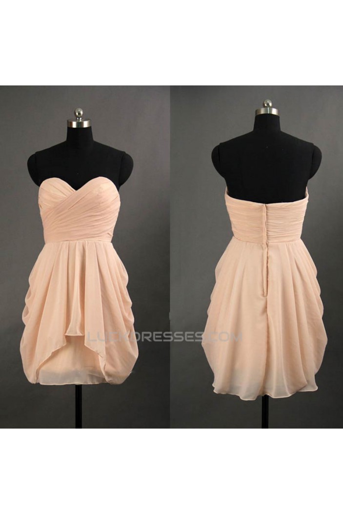 Short/Mini Sweetheart Chiffon Prom Evening Formal Cocktail Dresses ED011061