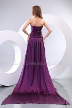 Long Purple Sweetheart Prom Evening Formal Party Dresses ED010112