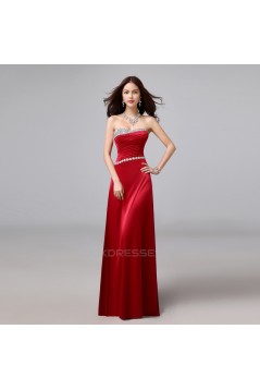 A-Line Sweetheart Beaded Long Prom Evening Formal Dresses ED011288