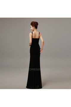 Trumpet/Mermaid Beaded Long Prom Evening Formal Dresses ED011295