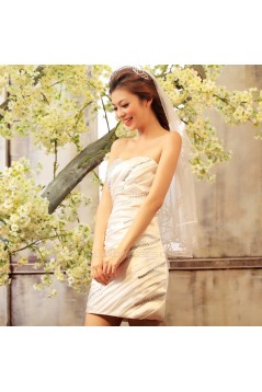 Short/Mini Sweetheart Beaded Prom Evening Formal Dresses ED011367
