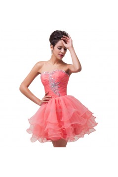 Short/Mini Sweetheart Beaded Prom Evening Cocktail Dresses ED011619