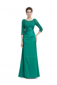 Sheath Long Lace Mother of the Bride Dresses Evening Formal Dresses ED011632