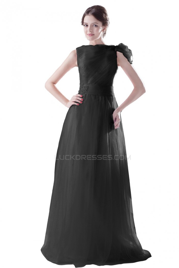 Long Black Prom Evening Formal Party Dresses ED010308