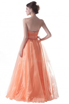 A-Line Sweetheart Beaded Long Prom Evening Formal Party Dresses ED010309