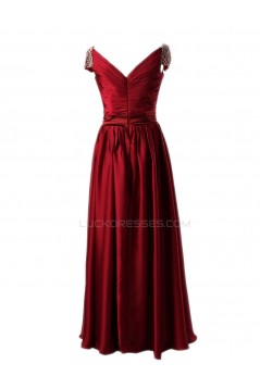 A-Line Cap Sleeve Long Prom Evening Formal Party Dresses ED010428