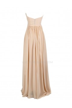 A-Line Sweetheart Beaded Long Chiffon Prom Evening Formal Party Dresses ED010445