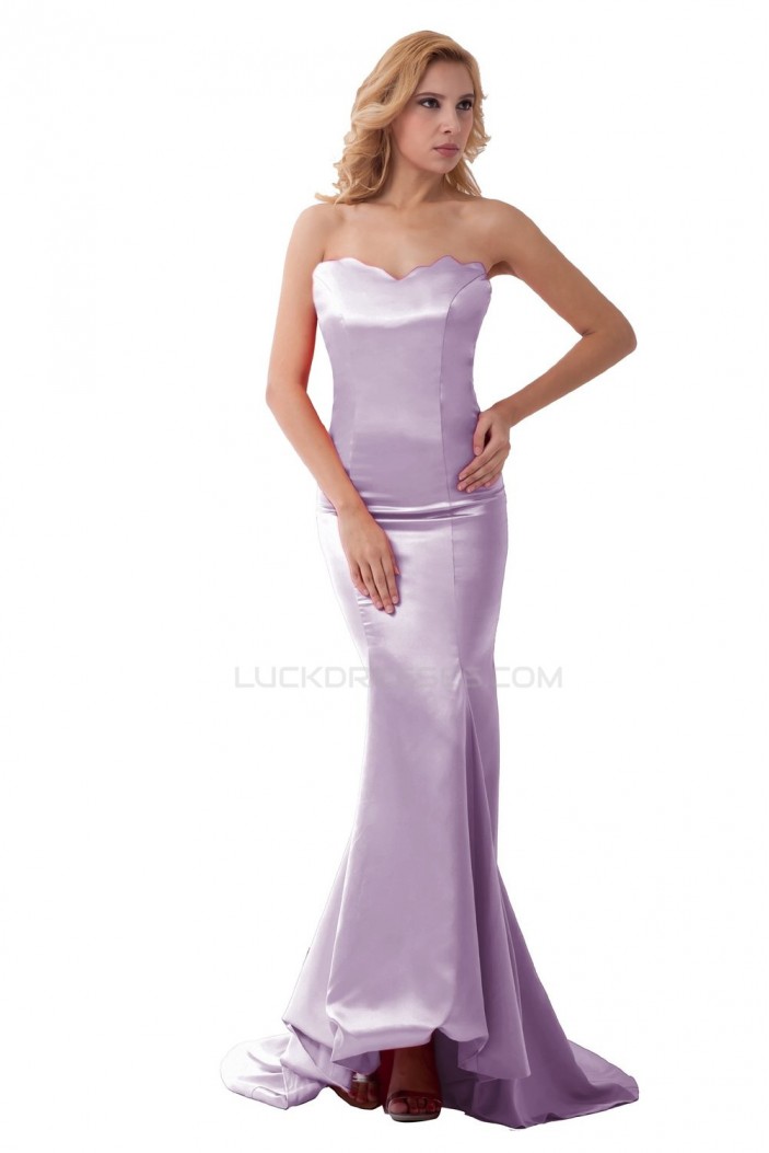 Trumpet/Mermaid Sweetheart Long Prom Evening Formal Party Dresses ED010505