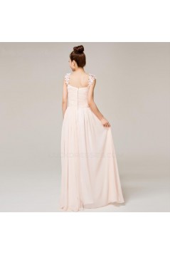 A-Line Long Chiffon Prom Evening Formal Party Dresses ED010533