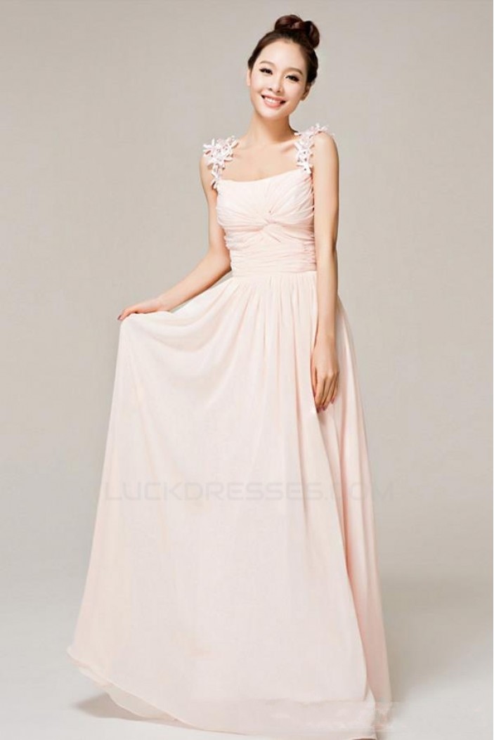 A-Line Long Chiffon Prom Evening Formal Party Dresses ED010533