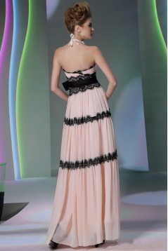 A-Line Sweetheart Long Chiffon and Lace Prom Evening Formal Party Dresses ED010541