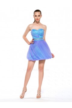 Short/Mini Sweetheart Beaded Prom Evening Cocktail Homecoming Party Dresses ED010631