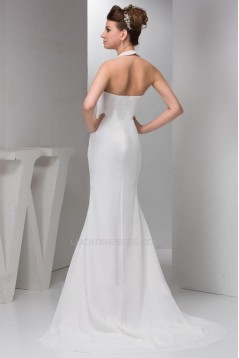 Long White Chiffon Prom Evening Formal Dresses ED010921