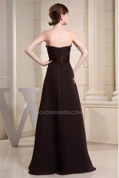 A-Line Chiffon Sleeveless Long Prom/Formal Evening Dresses 02020012