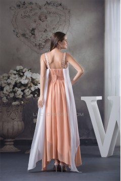 Beading Sleeveless Asymmetrical Straps A-Line Prom/Formal Evening Dresses 02020090