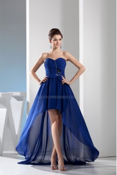 High Low Chiffon Prom/Formal Evening Dresses 02021019
