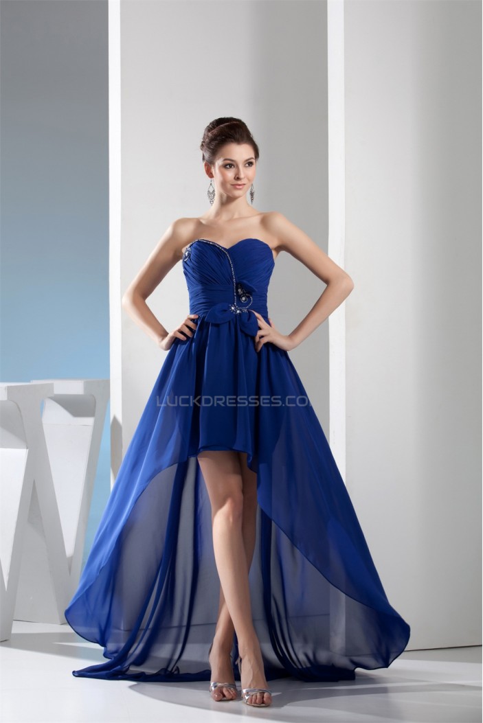 High Low Chiffon Prom/Formal Evening Dresses 02021019