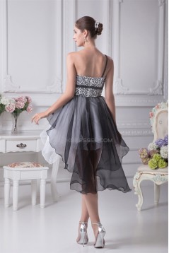 A-Line Sleeveless Short Beaded Prom/Formal Evening Dresses 02021028