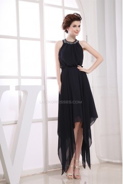 A-Line Chiffon Beading Sleeveless Prom/Formal Evening Dresses 02021051