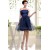 Short/Mini Sleeveless Strapless Beading Prom/Formal Evening Dresses 02021185