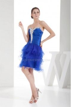 Silk like Satin Fine Netting Sweetheart Prom/Formal Evening Dresses 02021195