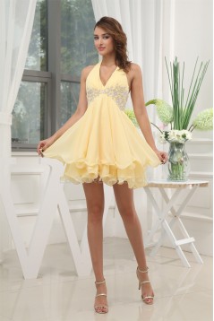 A-Line Short/Mini Sleeveless Chiffon Prom/Formal Evening Dresses 02021200