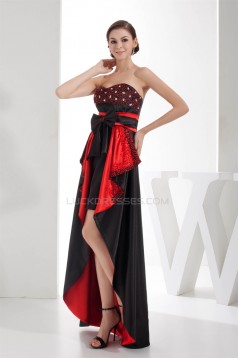 Sleeveless Beading Sweetheart Asymmetrical Prom/Formal Evening Dresses 02021207