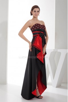 Sleeveless Beading Sweetheart Asymmetrical Prom/Formal Evening Dresses 02021207