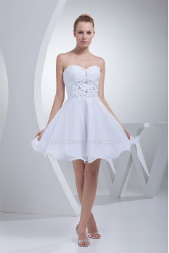 A-Line Short/Mini Sweetheart Sleeveless Prom/Formal Evening Bridesmaid Dresses 02021263