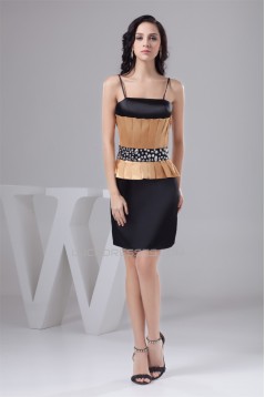 Sheath/Column Sleeveless Beading Short/Mini Prom/Formal Evening Dresses 02021368