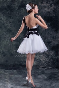 Satin Organza Beading Princess Sleeveless Prom/Formal Evening Dresses 02021490