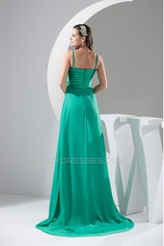 A-Line Beading Applique Long Prom/Formal Evening Dresses 02020323