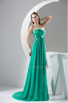 A-Line Beading Applique Long Prom/Formal Evening Dresses 02020323