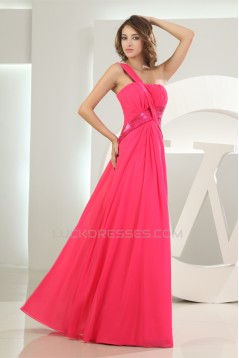 Sleeveless One-Shoulder Floor-Length Sequins Prom/Formal Evening Dresses 02020376