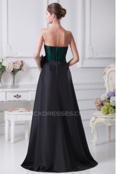 A-Line Sleeveless Asymmetrical Soft Sweetheart Lace Prom/Formal Evening Dresses 02020391