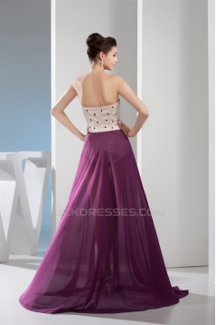 Sweetheart Sleeveless Chiffon Prom/Formal Evening Dresses 02020439