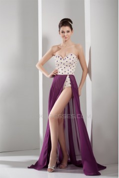 Sweetheart Sleeveless Chiffon Prom/Formal Evening Dresses 02020439