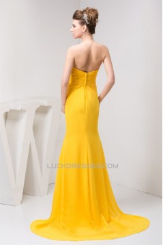 Trumpet/Mermaid Sweetheart Chiffon Prom/Formal Evening Dresses 02020461