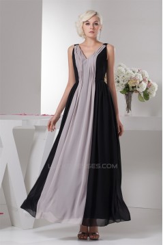 Ankle-Length A-Line Chiffon Prom/Formal Evening Bridesmaid Dresses 02020466