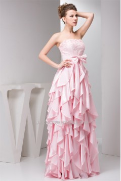 Beading Lace Strapless Sleeveless Prom/Formal Evening Dresses 02020484