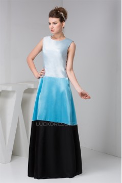 Ankle-Length Scoop Formal Evening Bridesmaid Dresses 02020506