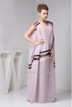 Chiffon V-Neck Sleeveless Prom/Formal Evening Maternity Dresses 02020509