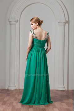 Floor-Length Chiffon Plus Size Prom/Formal Evening Dresses 02020517