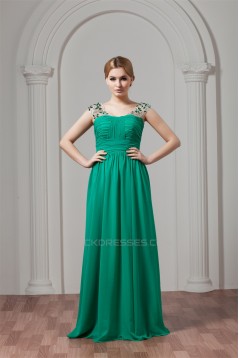 Floor-Length Chiffon Plus Size Prom/Formal Evening Dresses 02020517