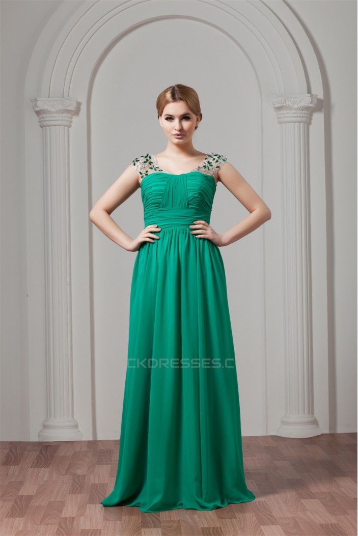 Floor-Length Chiffon Plus Size Prom/Formal Evening Dresses 02020517