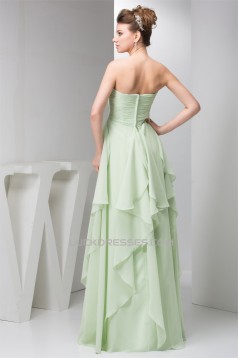 Floor-Length Pleats Sheath/Column Sleeveless Prom/Formal Evening Dresses 02020522