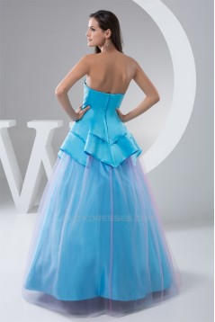 Ruched Soft Sweetheart A-Line Floor-Length Prom/Formal Evening Dresses 02020541